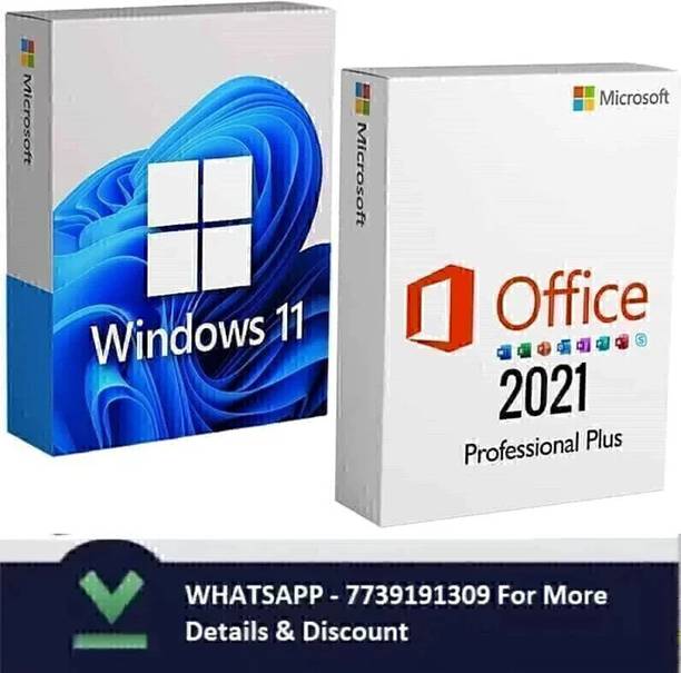 MICROSOFT Windows 11 Pro & Office Professional Plus 2021 (1 User/Device, Lifetime)
