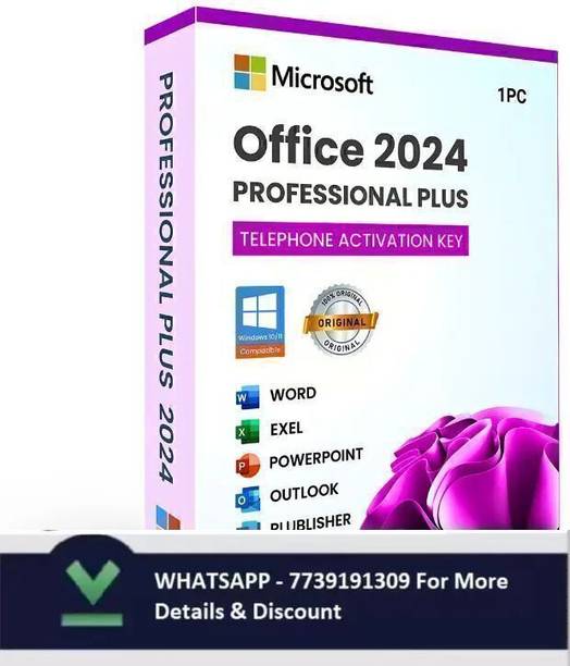 MICROSOFT Office 2024 Pro Plus DVD Pack
