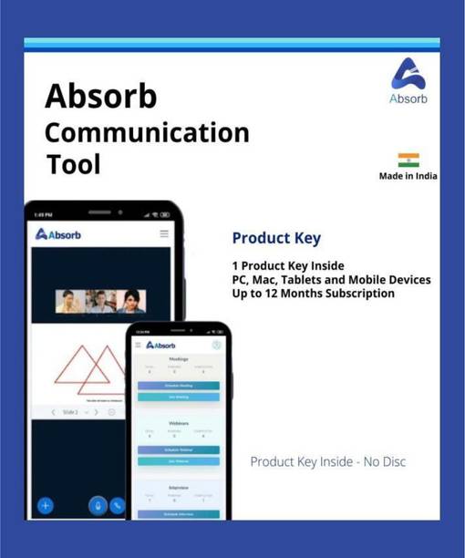 Absorb Application with 3 Modules Meetings, Webinars & Interviews for 1 Month