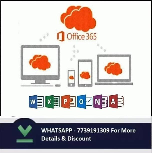 MICROSOFT Office 365 Pro Plus for Windows/MACOS (5 Users, Lifetime Validity Account)