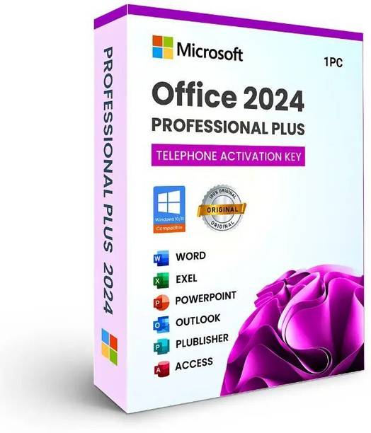 MICROSOFT Office 2024 Pro Plus DVD Pack
