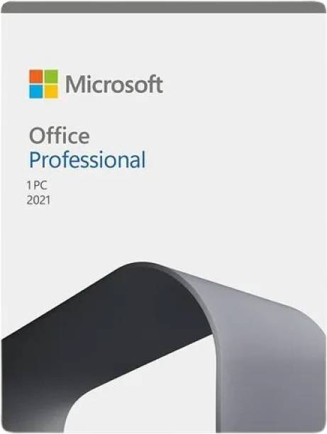 MICROSOFT Office Professional Plus 2021 Activation Key Card (1 User, Lifetime Validity)