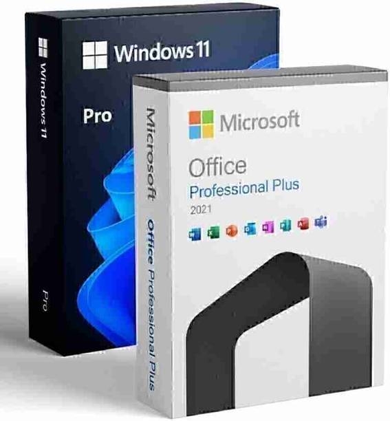 MICROSOFT Windows 11 Pro & Office Professional Plus 2021 (1 User/PC, Lifetime)