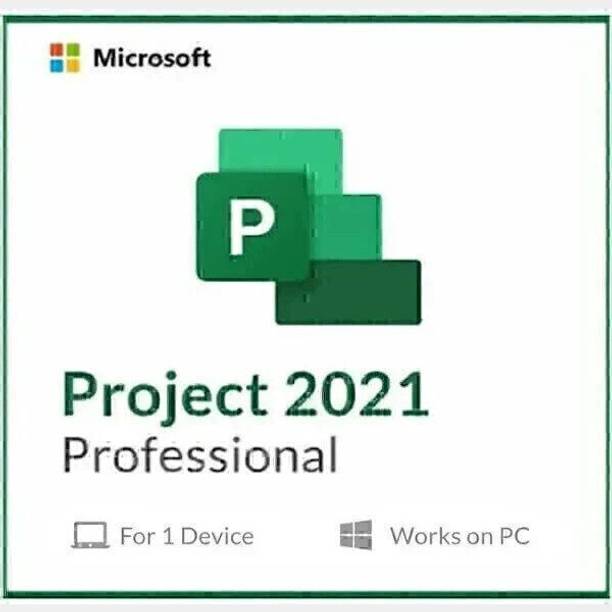 MICROSOFT Project Professional 2021 (1 User, Lifetime ) Digital License