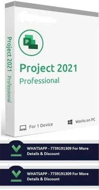 MICROSOFT Project Professional 2021 (1 User, Lifetime Validity) for Windows