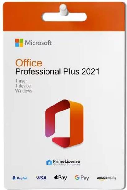 MICROSOFT Office Professional Plus 2021,One-time purchase for 1 PC License,Lifetime_7003