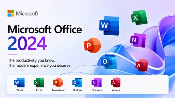 MICROSOFT Office 2024 Professional Plus Lifetime Windows Only 10/11 ( Updated Oct 26 ) )