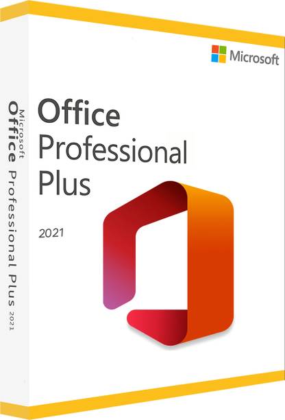 MICROSOFT Office Pro Plus 2021 for Windows PC (1 User, Lifetime Validity)