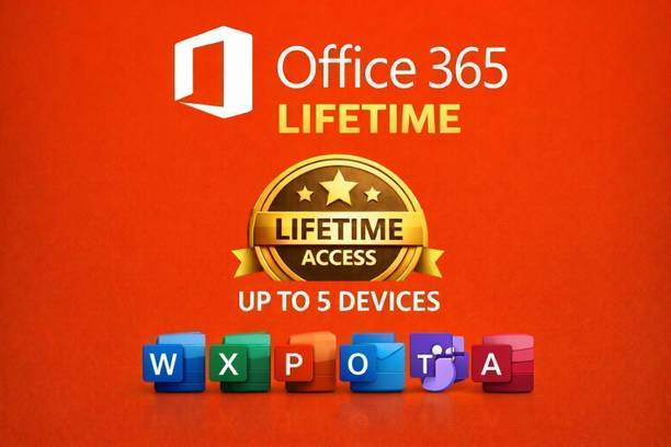 MICROSOFT office 365 Lifetime 5 Device License Mac/Windows/Andriod/Ios Multi Device