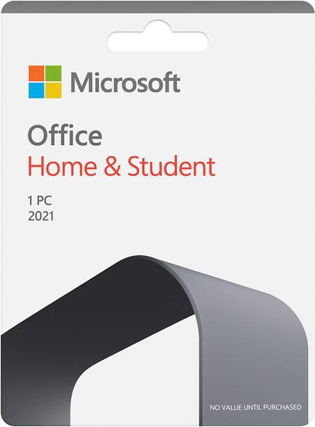 MICROSOFT Office Home & Student 2021,One-time purchase for 1 PC,Lifetime(Windows Only)