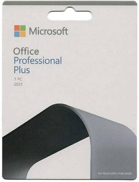 MICROSOFT Office Professional Plus 2021,One-time purchase for 1 PC License,Lifetime_7002