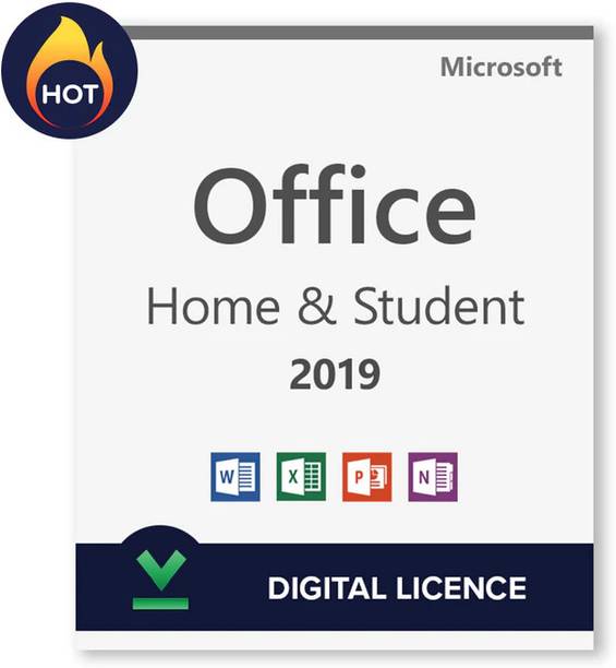 MICROSOFT Office Home & Student 2019 (1 User/PC, Lifetime Validity)