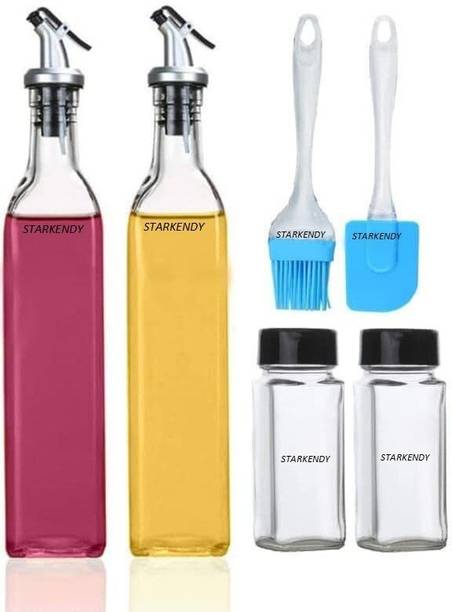 STARKENDY 500 ml, 500 ml, 120 ml, 120 ml Cooking Oil Dispenser Set