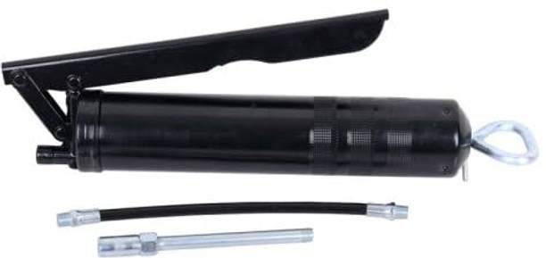 EKRASH Lever type steel grease gun with coupler and Flexible Pipe 10OZ Manual Pump