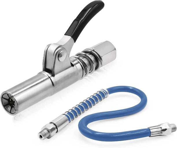 HASTHIP Gun Coupler Quick Lock and Release Grease with 12 Flex H Manual Sprayer