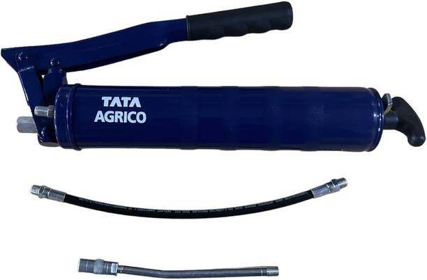 TATA AGRICO Grease Gun Lever Type Rigid Extension & Flexible Hose Manual Pump