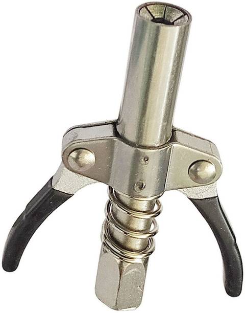 DUMDAAR 1pc High Pressure Grease Gun Coupler Lock Nozzle 1/8"NPT 10000PSI Manual Dispenser