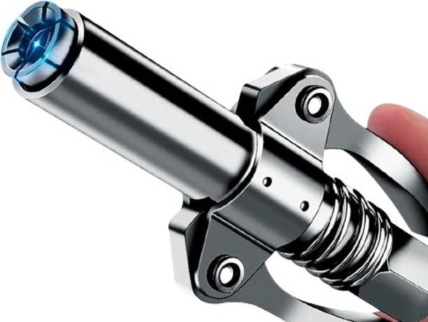 Rahat Grease Gun Coupler Lock Nozzle With Flex Hose High Pressure Dual Handle Manual Sprayer