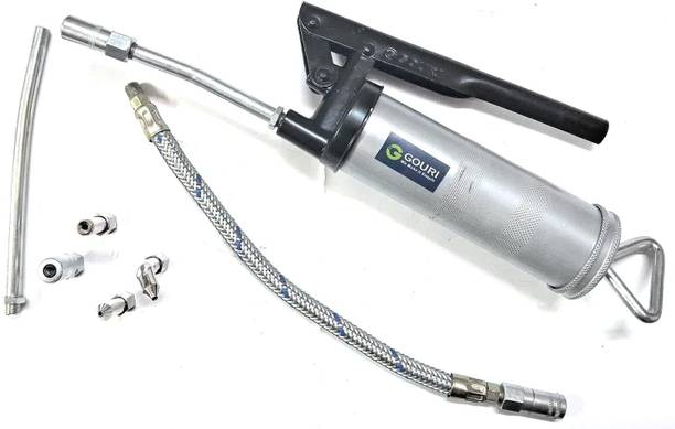 Tunir Grease gun lever type 10 Oz + 6 pcs of coupling set Manual Pump Manual Pump