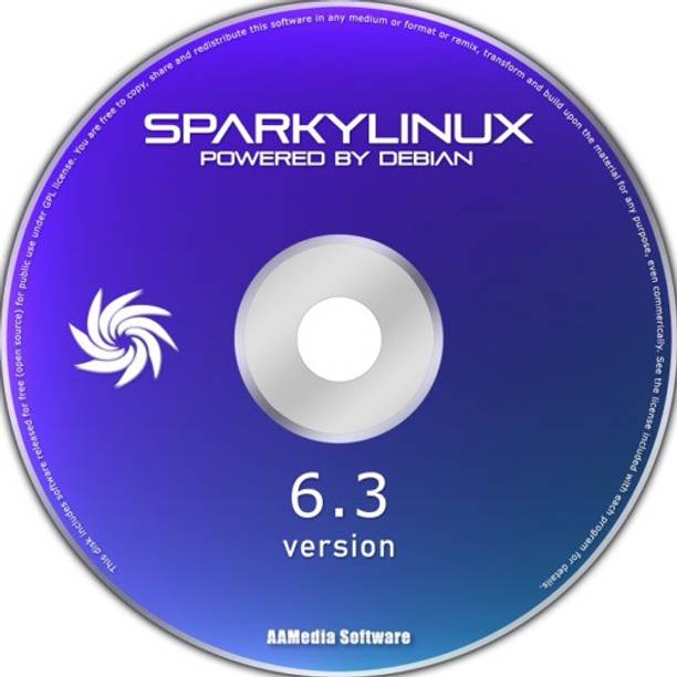 TekyMeky SparkyLinux 6.3 64bit Live Bootable DVD Rom Linux Operating LATEST 64