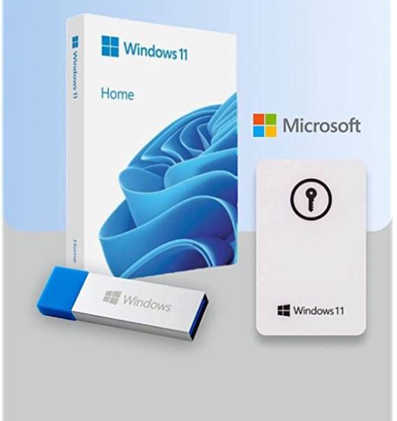 MICROSOFT Windows 11 Home FPP Box Pack (1 User, Lifetim...