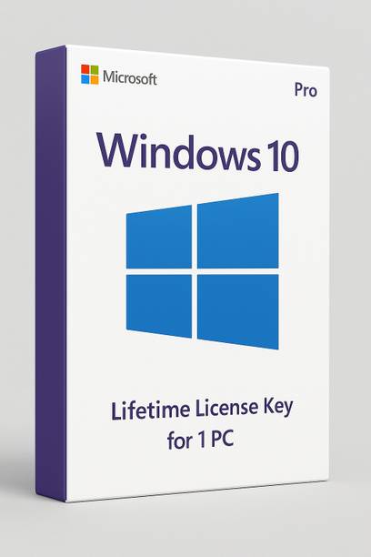 MICROSOFT Windows 10 Pro Activation Key Card 32/64 bit (Unlimited Re-installation)