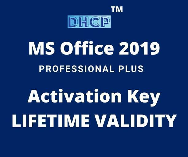 dhcp MS OFFICE PROFESSIONAL PLUS 19 (FOR WINDOWS PC ONLY)