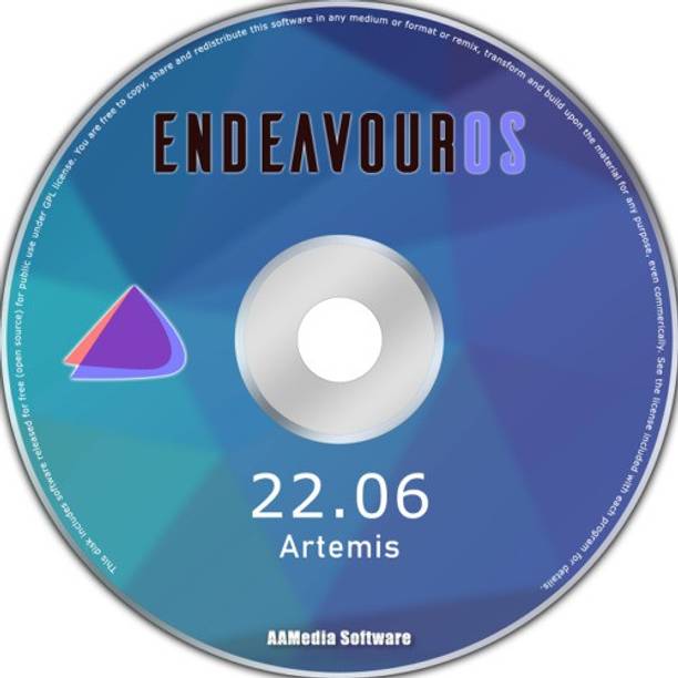 TekyMeky EndeavourOS 22.06 64bit Desktop Live Bootable DVD Rom Linux Operating System LATEST 64