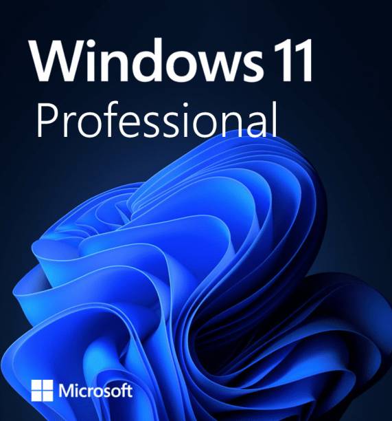 MICROSOFT Windows 11 Professional (1 User/PC, Lifetime Validity) - Retail License 32/64 Bit (Latest Edition)