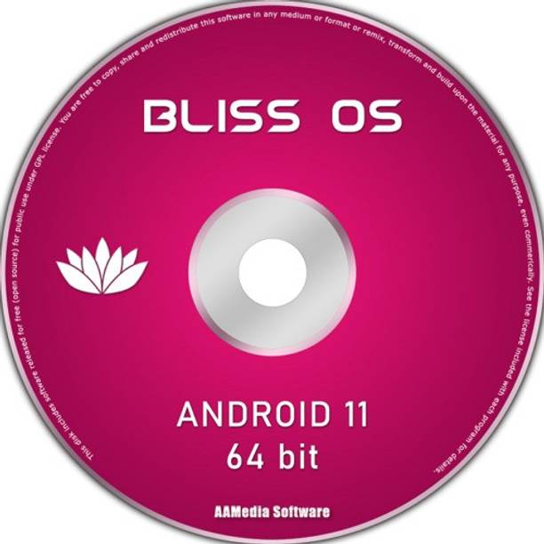 TekyMeky ANDROID 11 for PC (Bliss OS 14.3) DVD Bootable Operating System LATEST 64