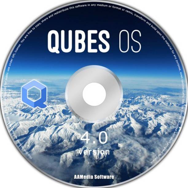 TekyMeky Qubes OS 4.0 64bit Live Bootable DVD Rom Linux Operating System LATEST 64