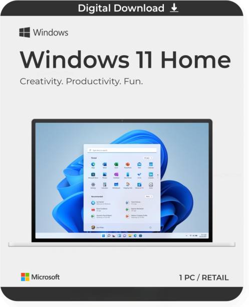 MICROSOFT Windows 11 Home (1 User, Lifetime Validity) 6...