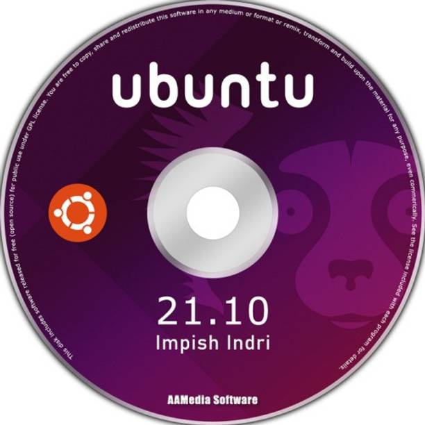 TekyMeky Linux Ubuntu Desktop 21.10 64bit Live Bootable DVD Rom Linux Operating System LATEST 64