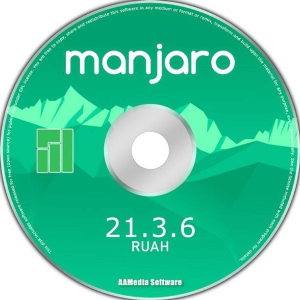 TekyMeky Linux Manjaro 21.3.6 64bit Live Bootable DVD Rom Linux Operating System LATEST 64