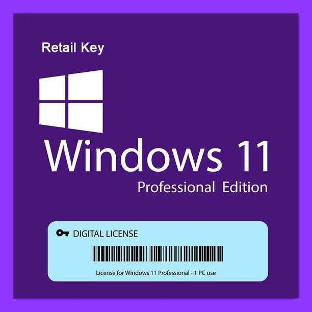 SoftwareXDA Windows 11 Pro | Lifetime Validity | Activation Code only | No CD/DVD 64-bit