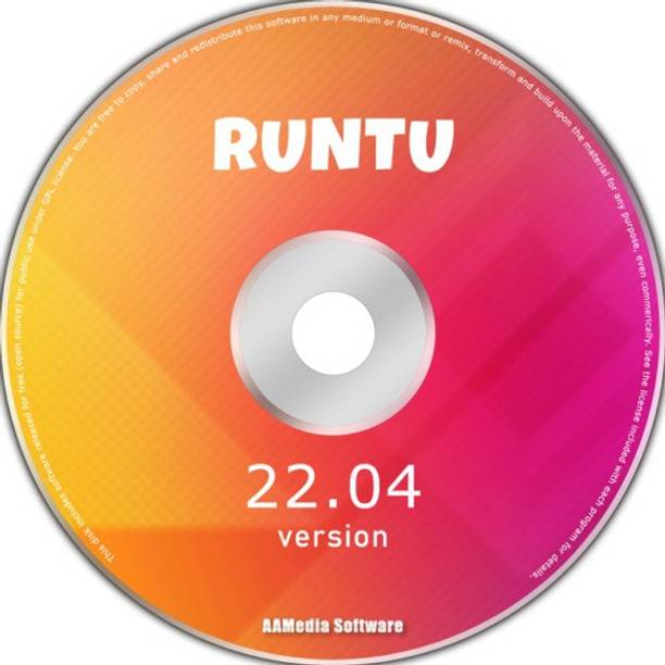 TekyMeky Runtu Linux 22.04 64bit Live Bootable DVD Rom Linux Operating System LATEST 64