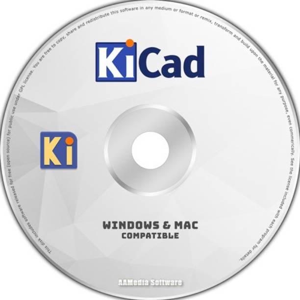 TekyMeky KiCad - CAD Schematic Electrical Drawing Design 2D 3D Software DVD LATEST 64
