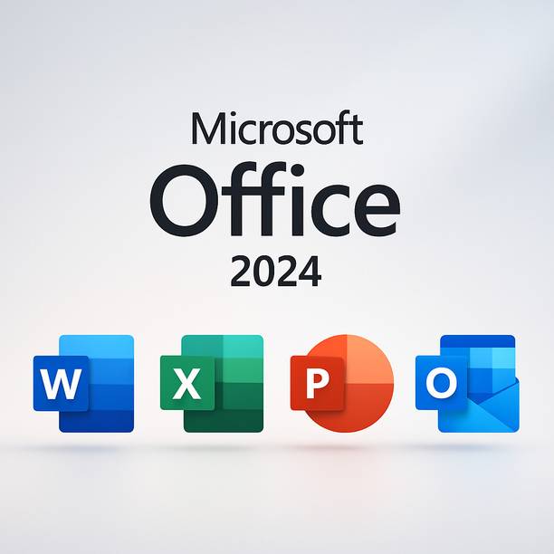 MICROSOFT Office 2024 Professional Plus One-time purchase for 1 PC, Lifetime License ( Windows Only Reinstall Supported )