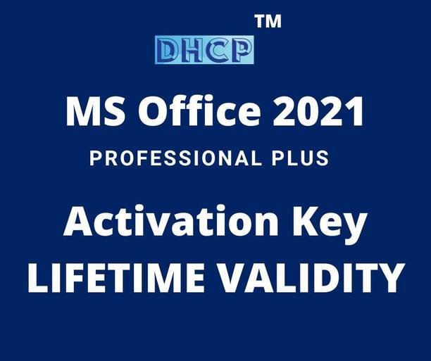 dhcp MS OFFICE PROFESSIONAL PLUS ACTIVATION KEY 2021 (FOR WINDOWS PC ONLY)