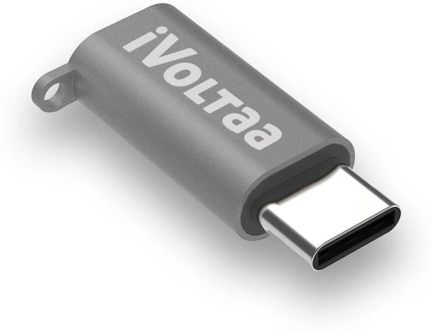 iVoltaa Micro USB, USB Type C OTG Adapter