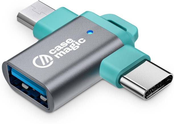 Case-Magic USB Type C, Micro USB OTG Adapter
