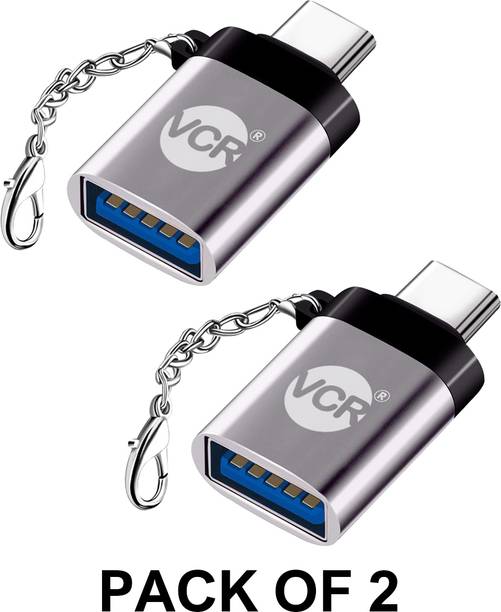 VCR Lightning, Micro USB, USB, USB Type C OTG Adapter