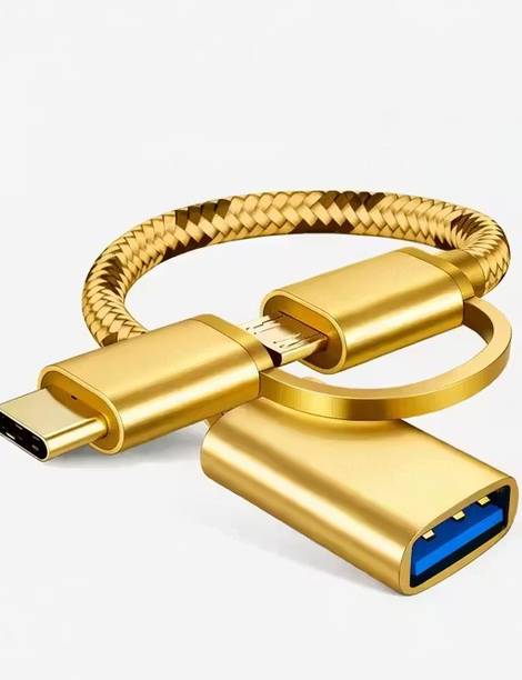 Kinday Micro USB, USB, USB Type C OTG Adapter
