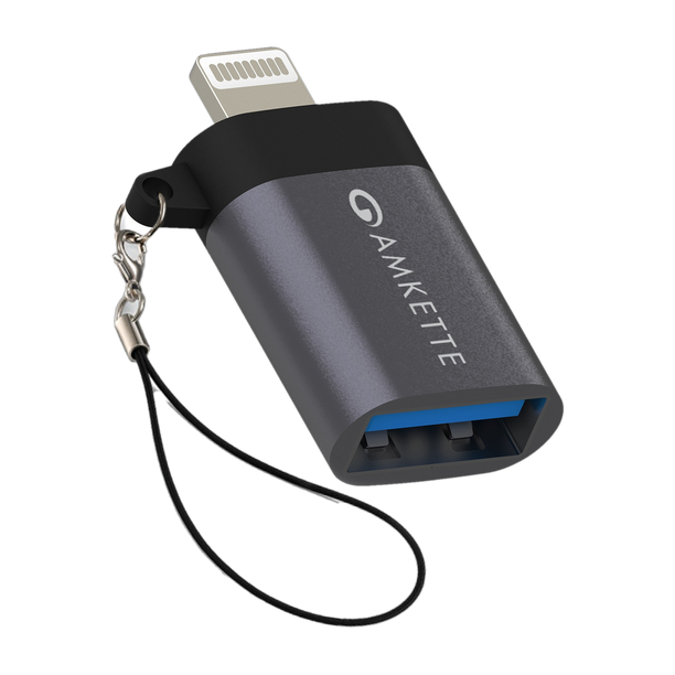 AMKETTE USB, Lightning OTG Adapter