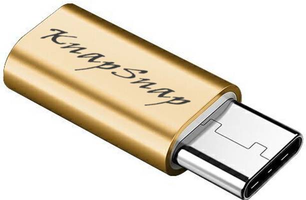 KnapSnap USB Type C, Micro USB OTG Adapter