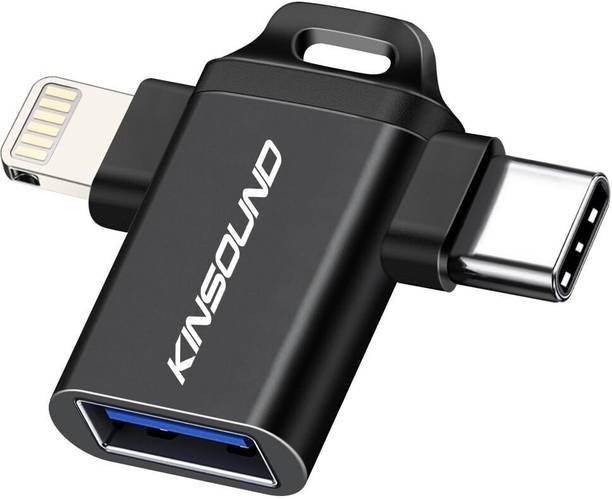 Kinsound Lightning, USB Type C OTG Adapter