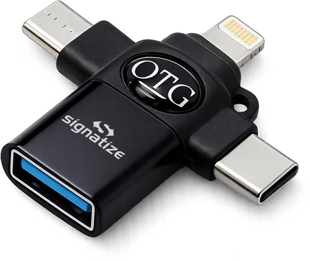 SIGNATIZE USB Type C, Lightning, Micro USB, USB OTG Adapter