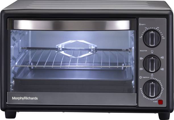 Morphy Richards 30-Litre Oven Toaster Grill OTG 30 RC Manual, Black