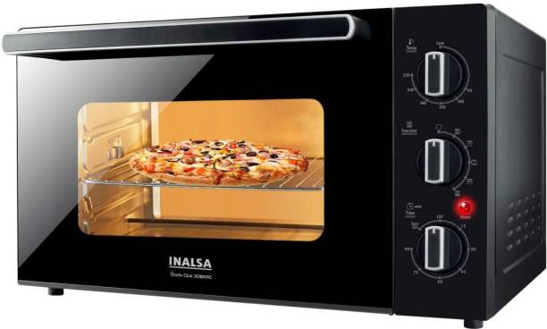 Inalsa 30-Litre Chefs Club 30BKRC Oven Toaster Grill (OTG)