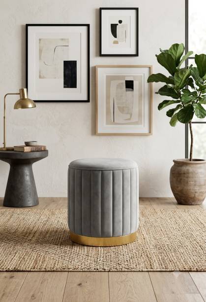 NSTRADERS Engineered Wood Standard Ottoman